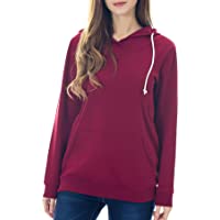 Los mejores  - Smallshow Sudaderas de Maternidad con Capucha Sudadera para Lactancia de Mangas Largas para Mujeres